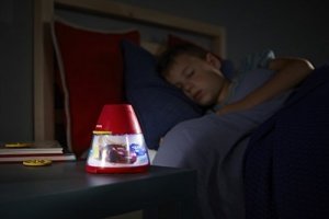 Philips Disney LED Projektor Tischleuchte Cars, rot