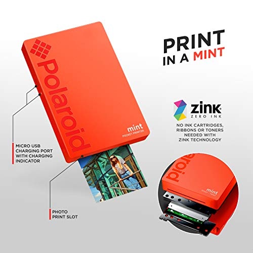 Polaroid Mint: Taschendrucker mit Zink-Papier