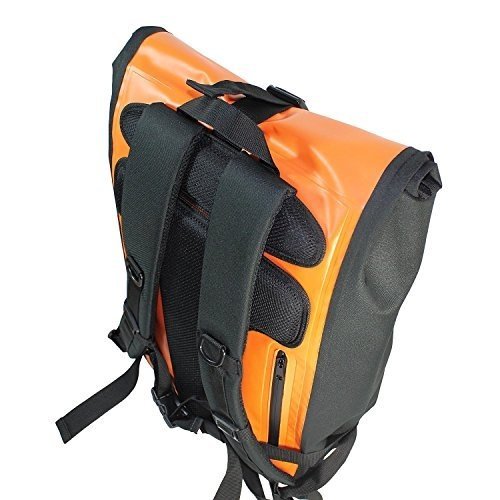 Red Loon Kurier Rucksack Courier Bag Kuriertasche LKW-Plane Backpack Kurierrucksack orange