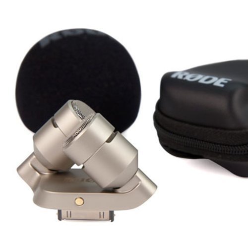 Rode iXY Stereo Mikrophone 24/96 Studio Qualität für iPhone, iPad und iPhone