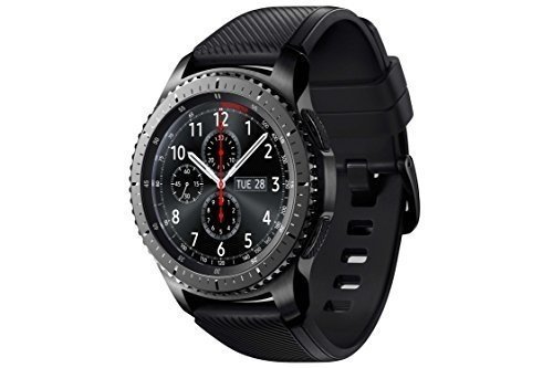 Samsung SM-R760NDAADBT Gear S3 frontier Smartwatch (3,3 cm (1,3 Zoll) Display, NFC, Bluetooth, WLAN,