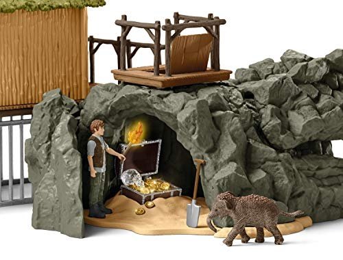 Schleich Dschungel Forschungsstation Croco