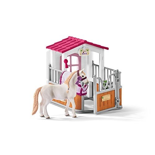 Schleich Pferdebox mit Lusitano Stute