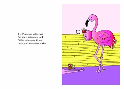 Sei ein Flamingo und steh über den Dingen