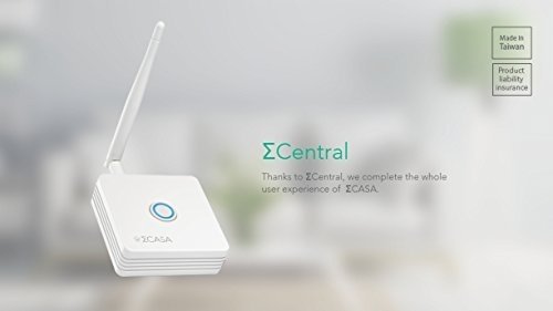 Sigma Casa Smart Weather Sensor - aktuelle Wetter-Daten Temperatur, Luftfeuchte und Luftdruck, Über