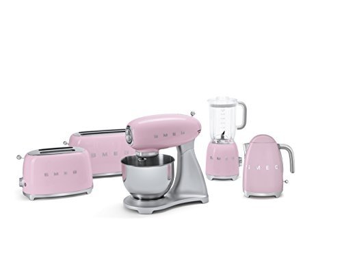 Smeg TSF01PKEU Toaster 2 Scheiben, cadillacpink