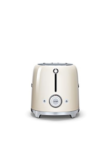 Smeg Toaster 2 Scheiben, creme