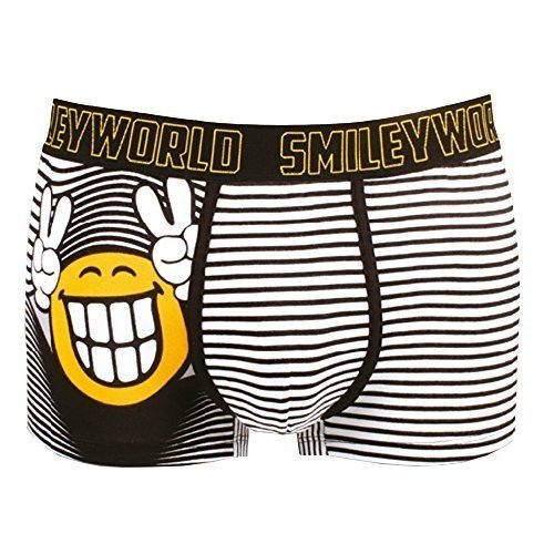 Smiley World 3er Pack lustige Boxershort