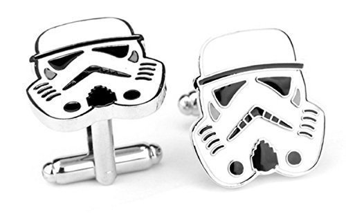 Star Wars StormTrooper Cosplay Cufflinks Manschettenknöpfe   Geschenkkarton