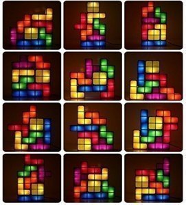 Tetris Lampe