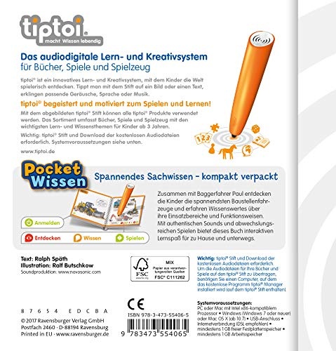 tiptoi® Baustellen-Fahrzeuge