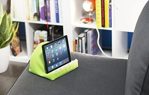 TMPRODUCTS iPad Kissen fläzbag® (schwarz) Tablet Kissen / Tabletkissen - Universal Halter Stand zB