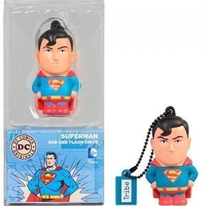 Tribe Warner Bros DC Comics Superman USB Stick 16GB Speicherstick 2.0 High Speed Pendrive Memory Sti