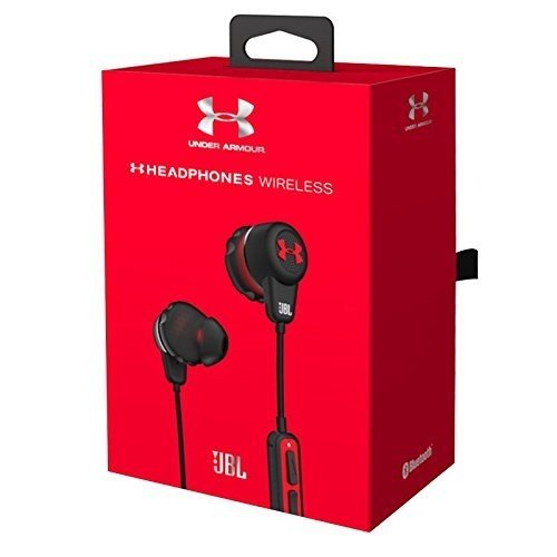 Under Armour Headphones Wireless - Engineered by JBL - In-Ear Kopfhörer mit Integriertem 3-Tasten-M