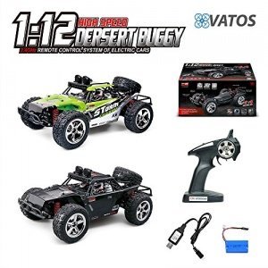 Vatos RC Ferngesteuertes Auto Monster Off Road RC Buggy 4WD 40km/h Im Maßstab 1:12 Fernbedienung 50