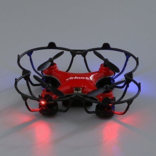 Virhuck GB202 Mini Quadcopter Drohne, 2,4 GHz, 6 Axis Gyro, 3 Speed Mode, 3D Rotation, 360 Grad Ever