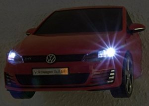 Volkswagen VW Golf GTI 3D Leselampe und Nachtlicht batteriebetrieben