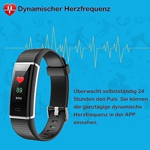 Willful Fitness Armband mit Pulsmesser