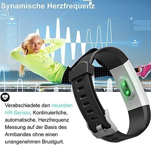 Willful Fitness Armband mit Pulsmesser