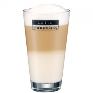 WMF Latte Macchiato Set, 6 Gläser inkl. 6 Löffel