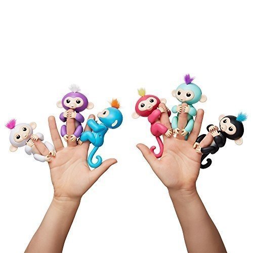 WowWee Fingerlings Baby-Äffchen Finn, schwarz