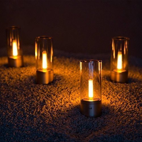 Yeelight YLFW01YL Tischleuchte Atmosphäre Lampe Candlelight-Effekt Bluetooth-Verbindung