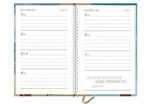 Zeit für Neues : Terminplaner mit Wochenkalendarium