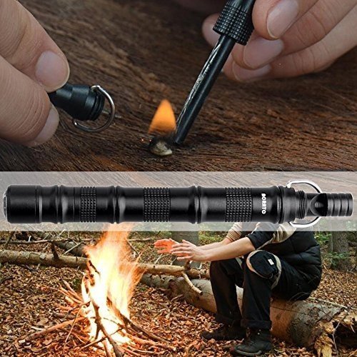 ACRATO Kubotan Tactical Pen Outdoor Überlebenstool Taktisches Multifunktionswerkzeug mit Mini Kompa