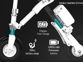 Archos Airwheel Urban eScooter 20km/h 350 Watt EBS Electro Roller Fahrrad