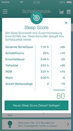 Beurer SleepExpert SE 80 Schlafsensor zur professionellen Schlafanalyse