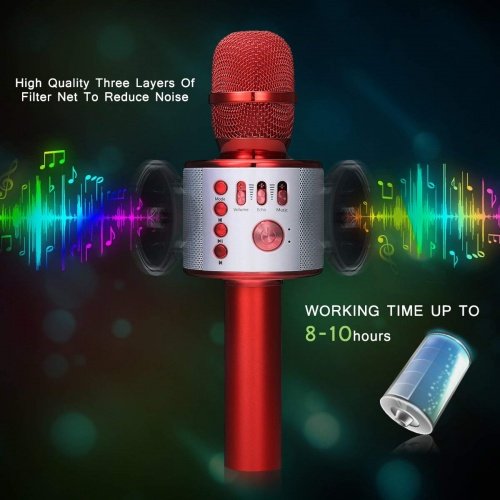 NASUM Bluetooth Karaoke Mikrofon