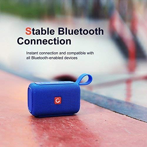 Bluetooth Lautsprecher, DOSS E-Go Bluetooth Lautsprecher Boxen Soundbox mit besserem Bass Drahtloser