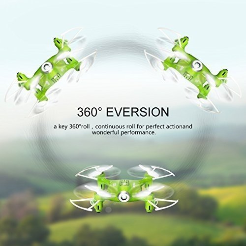 DoDoeleph Mini Drohne Syma X21 Remote Control UFO Quadrocopter 2.4G 4CH 6 Achse Spielzeug Für Kinde