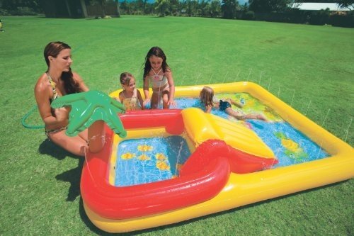 Intex Aufblasbares Wasserspielcenter Ocean, 100 x 77 x 31 Zoll