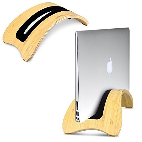 kalibri Laptop Ständer Notebook Stand - Halterung aus Holz für MacBook Air 13