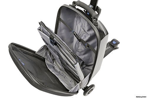 Micro Luggage II Trolley mit eingebautem Kickboard