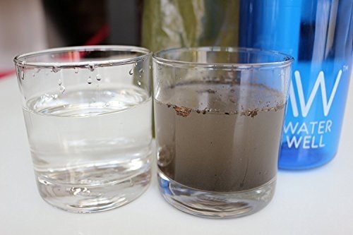 Wasserflasche für unterwegs – Reinigt Wasser durch die Beseitigung von 99,9% aller Bakterien