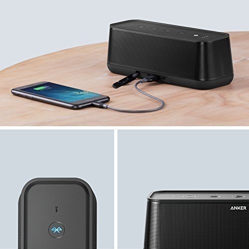 Anker SoundCore Pro 25W Premium Bluetooth Lautsprecher mit Druckvollem Bass, High Definition Klang -