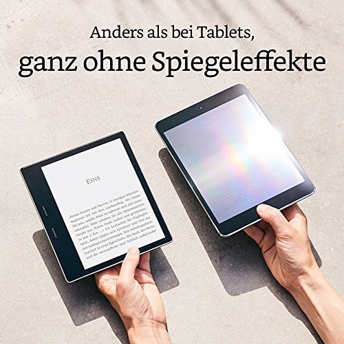 Der neue Kindle Oasis eReader, wasserfest, hochauflösendes 7 Zoll-Display (300 ppi), integriertes A