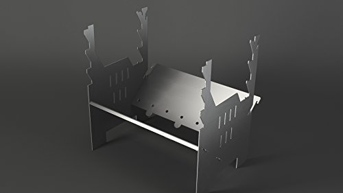 FENNEK GRILL, Tablet Grill, Laptop Grill, Holzkohle Grill, Outdoor Grill, Mobiler Grill, Camping Gri