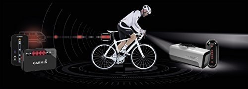 Garmin Varia Fahrrad-Radar Bundle (integrierte Abstandsmessung, Anzeige der Gefahrenstufe, StVZO Zul