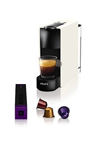 Krups Nespresso XN1101 Essenza Mini Kaffeekapselmaschine (1260 W, Thermoblock-Heizsystem, 0,7 L)