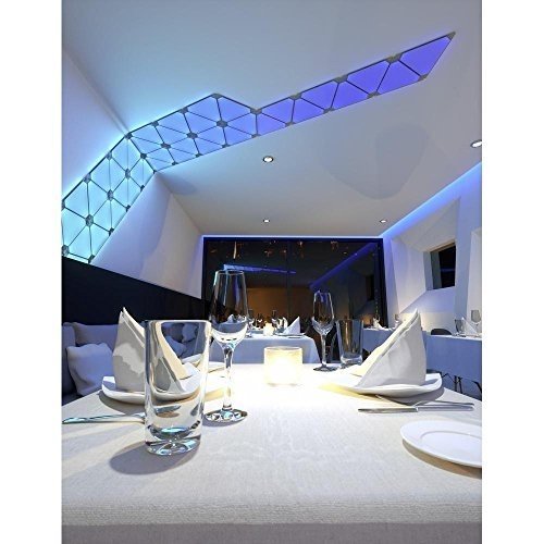 nanoleaf Light Panels - 9x Modulare Smarte LED - Lichtpanels mit App Steuerung