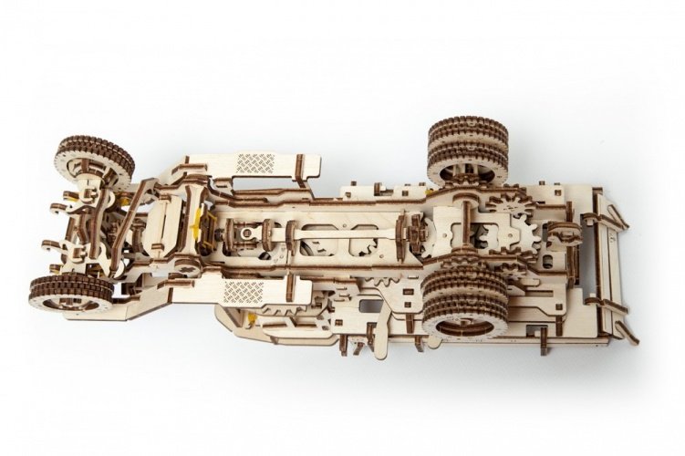 Ugears 70015 - Truck UGM 11 Lastwagen, 3D-Holzbausatz ohne Klebstoff