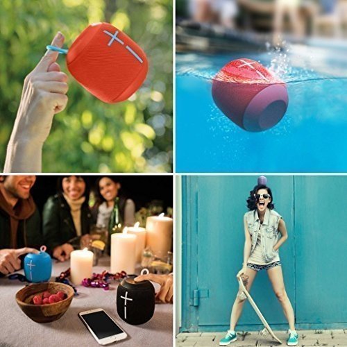 Ultimate Ears WonderBoom Bluetooth Lautsprecher (Wasserdicht mit doppeltem Anschluss) Phantom Black