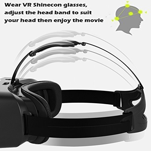 VR Brille,VR Headset,3D VR Brille, Virtuelle Realität Headset ,Virtual Reality Brille Headset für 