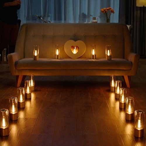 Yeelight YLFW01YL Tischleuchte Atmosphäre Lampe Candlelight-Effekt Bluetooth-Verbindung