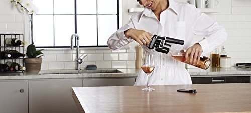 Coravin 101003  Model Two Weinsystem, Edelstahl, grau, 10,8  x  11,11  x  30,8 cm