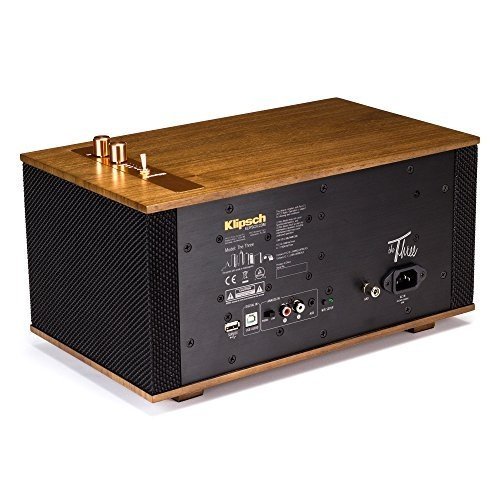 Klipsch Heritage The Three Walnut Walnussholz Multi-Room Streaming aptX Bluetooth WLAN