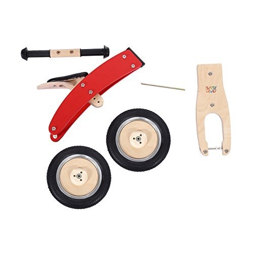 Laufrad Kinderlaufrad Kinder Fahrrad Lauflernrad Lernlaufrad Balance Bike Laufen aus Holz Chopper 10